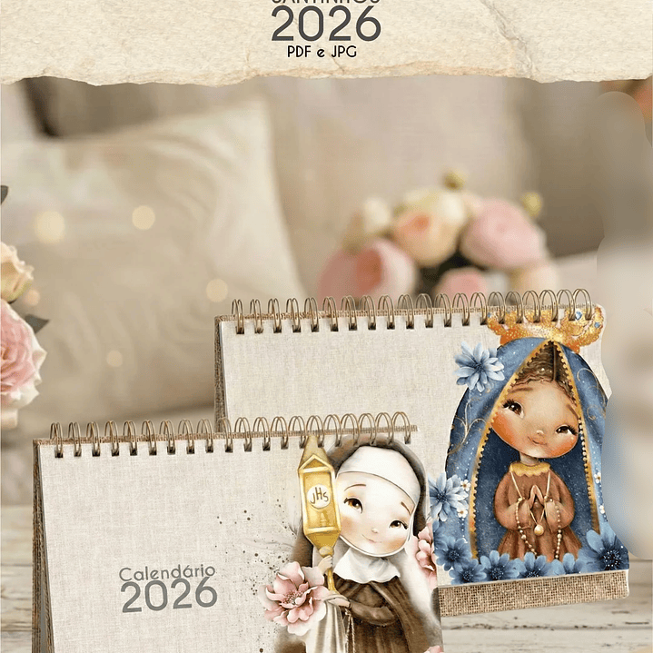 Arquivo Capas Extras + Calendário A5 Santinhos 2026 1