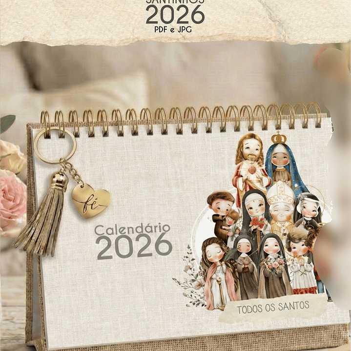 Arquivo Capas Extras + Calendário A5 Santinhos 2026 3