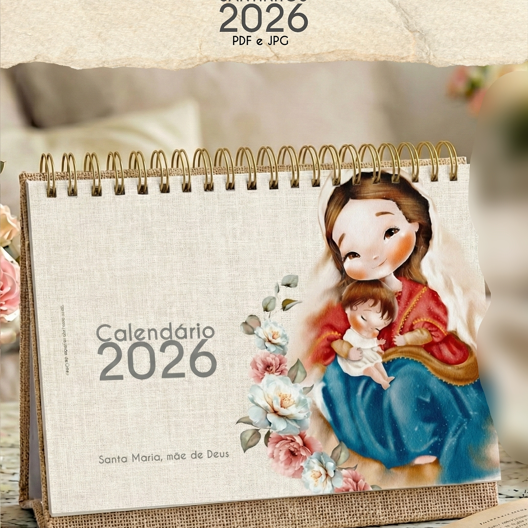 Arquivo Capas Extras + Calendário A5 Santinhos 2026 5
