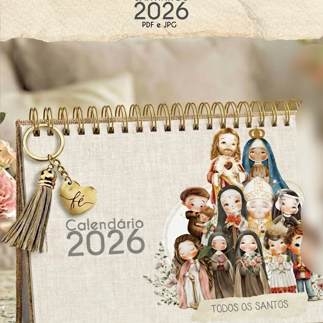 Arquivo Capas Extras + Calendário A5 Santinhos 2026 7