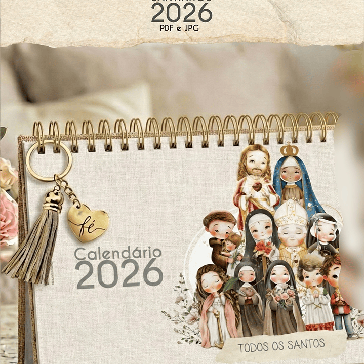 Arquivo Capas Extras + Calendário A5 Santinhos 2026 7