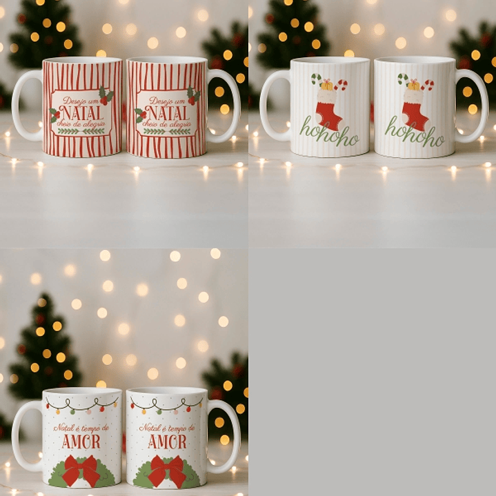 Arquivo Natal Canecas Minimalista  2