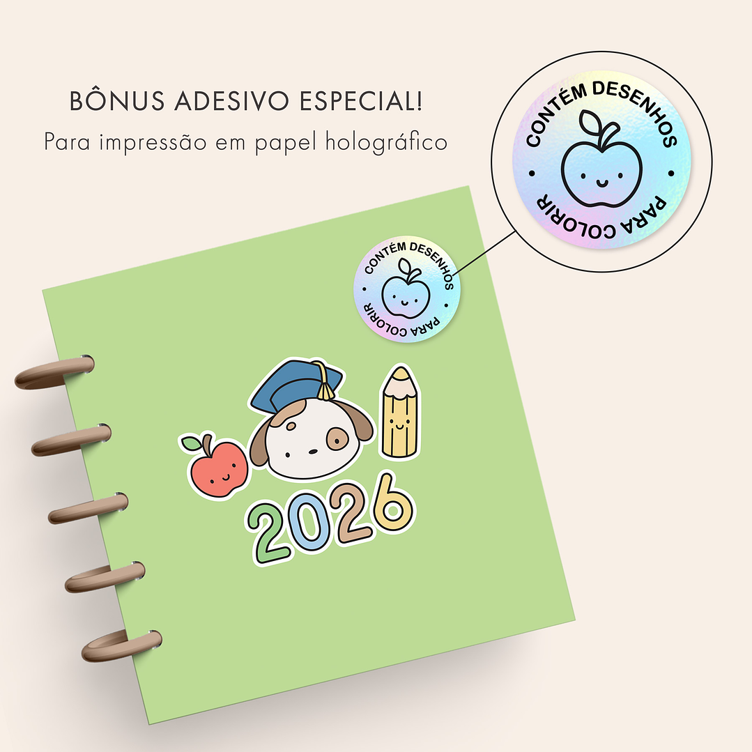 Arquivo Coleção Escolar 2026 Color Me  2