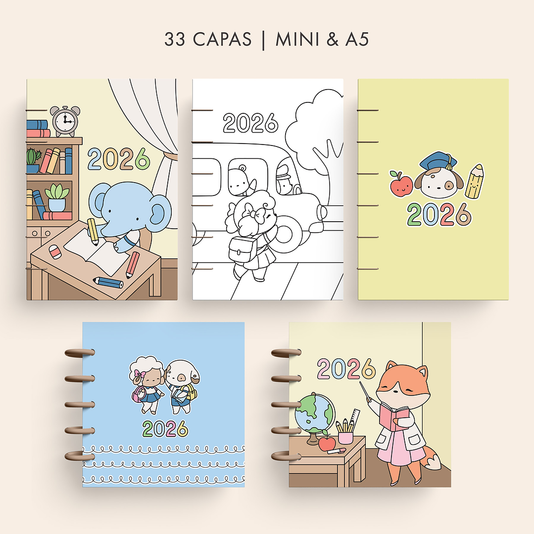 Arquivo Coleção Escolar 2026 Color Me  3