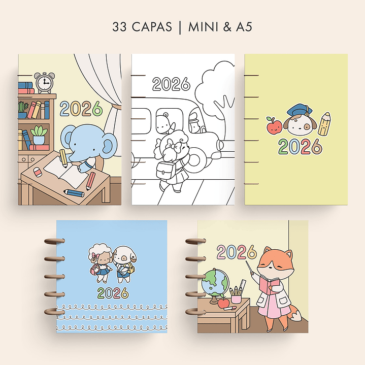 Arquivo Coleção Escolar 2026 Color Me  3