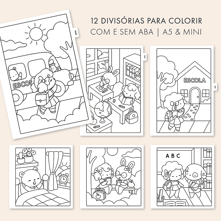 Arquivo Coleção Escolar 2026 Color Me  4