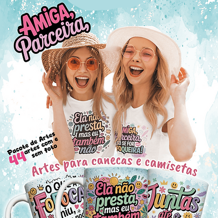 Arquivo Canecas Amiga Amizade Verdadeira  1