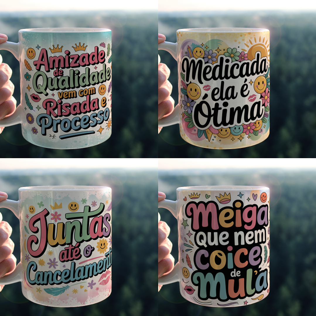 Arquivo Canecas Amiga Amizade Verdadeira  8