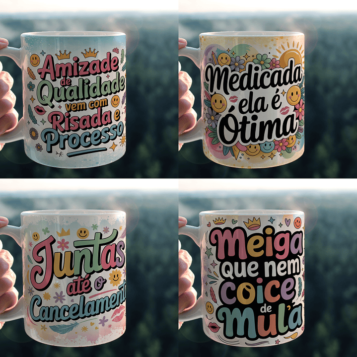 Arquivo Canecas Amiga Amizade Verdadeira  8
