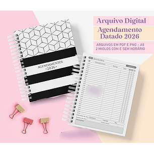 Arquivo Agendamento Datado Neutro 2026 