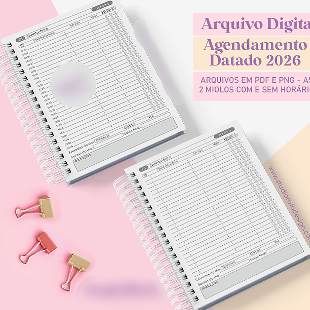 Arquivo Agendamento Datado Neutro 2026  2