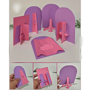 Arquivo Molde Kit Suporte Display 