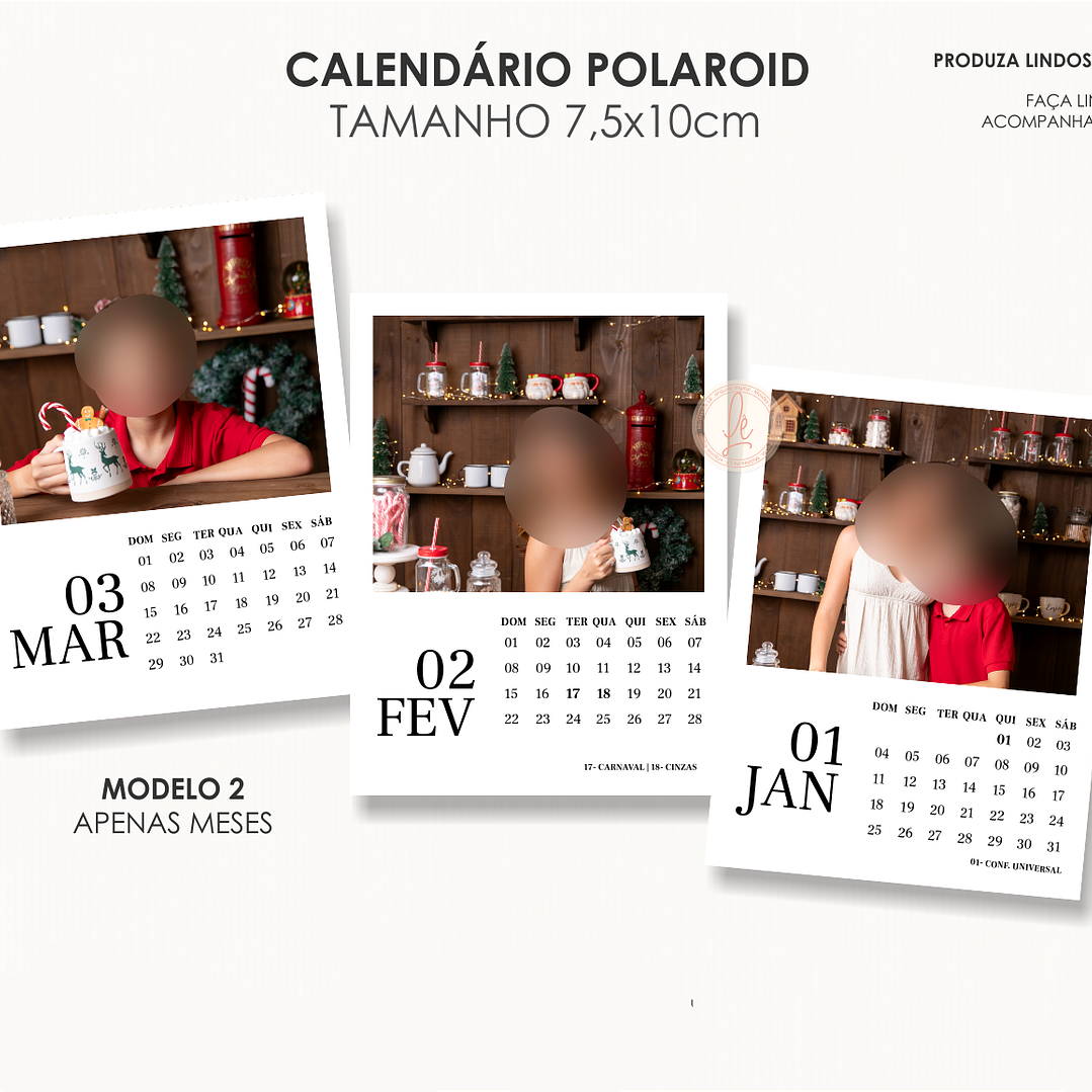Arquivo Calendário Polaroid 2026  3