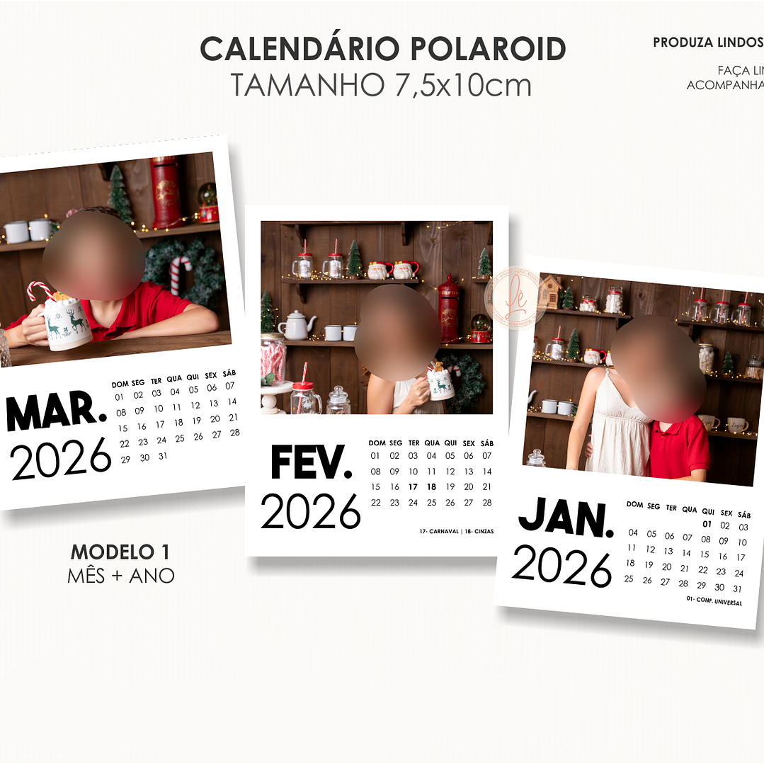 Arquivo Calendário Polaroid 2026  5
