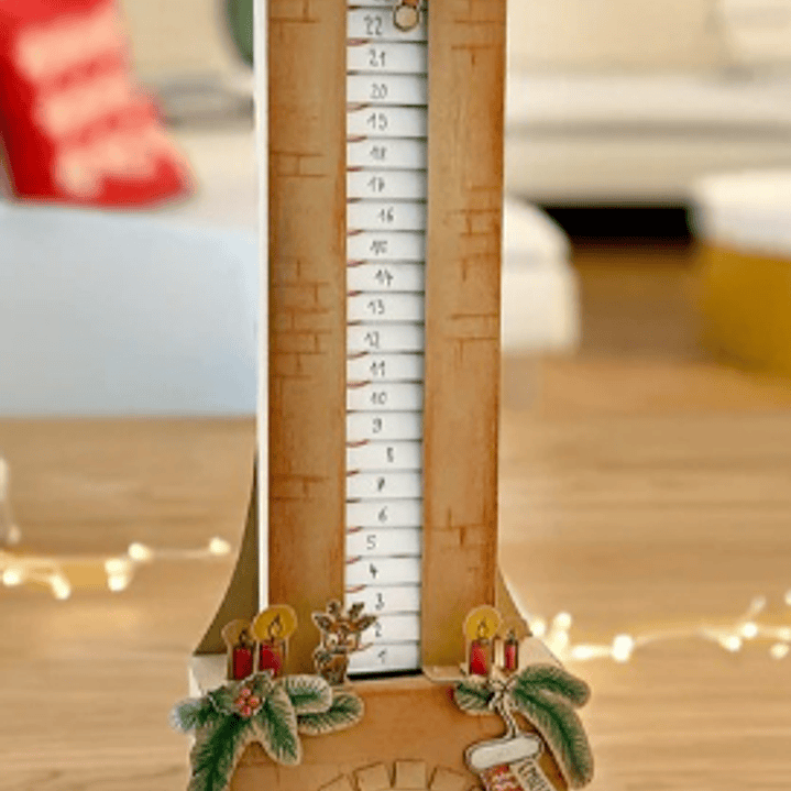 Arquivo Natal Molde Lareira do Advento  1