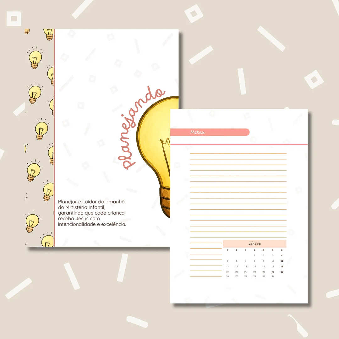 Arquivo Planner 2026 Chamada para Iluminar  4