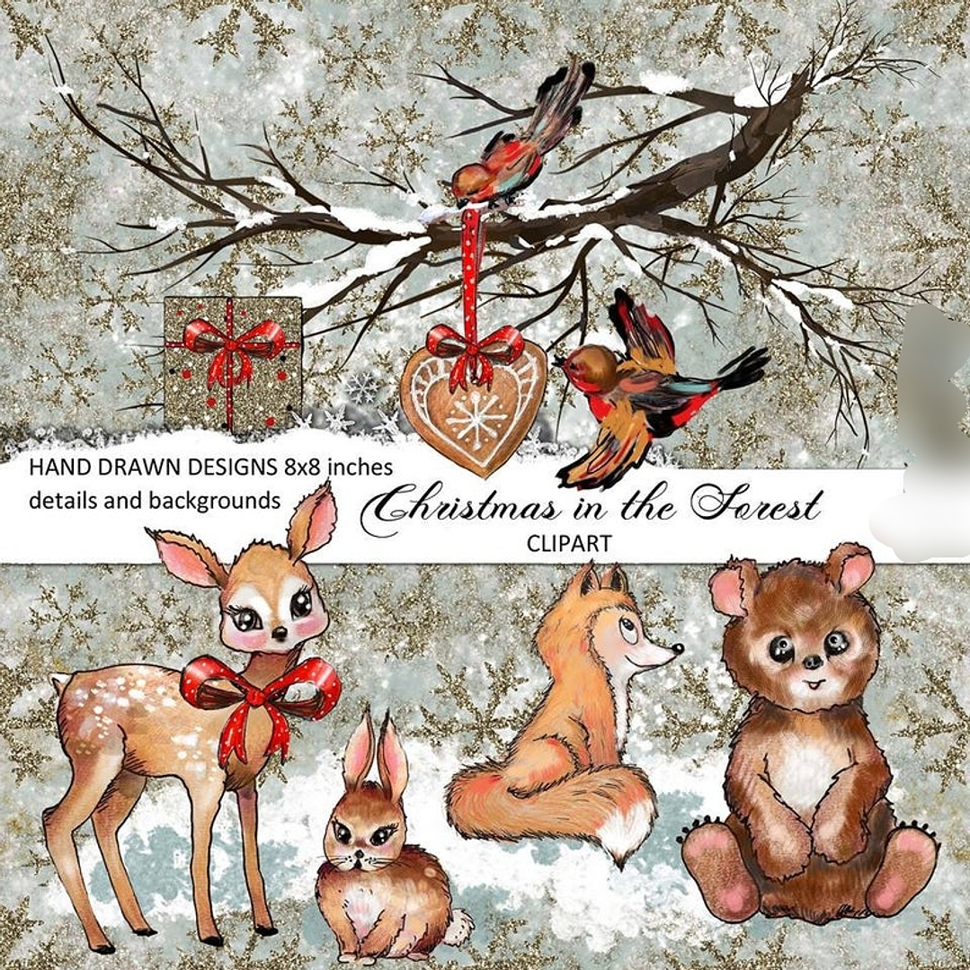 Kit Digital Natal na Floresta  1