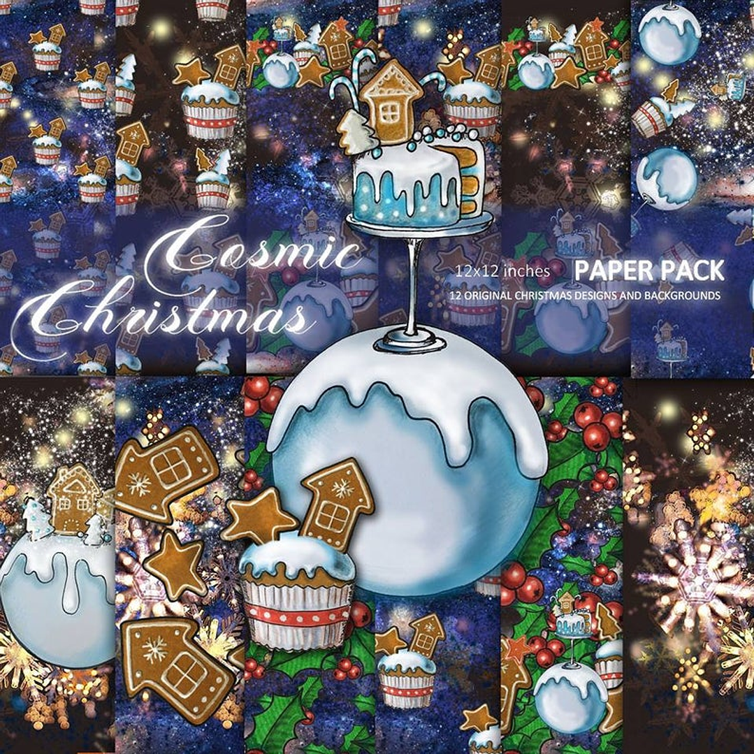 Kit Digital Natal Cósmico  1