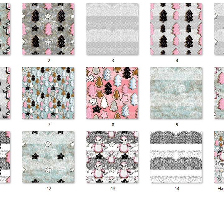 Kit Digital Pinguins Felizes, Bebê 2