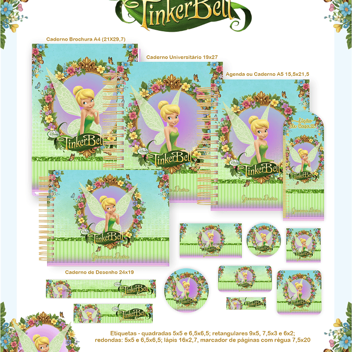 Arquivo Encadernação Escolar 2026 Sininho  1