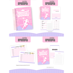 Arquivo Combo Encadernação Crossfit 2026 Feminino 