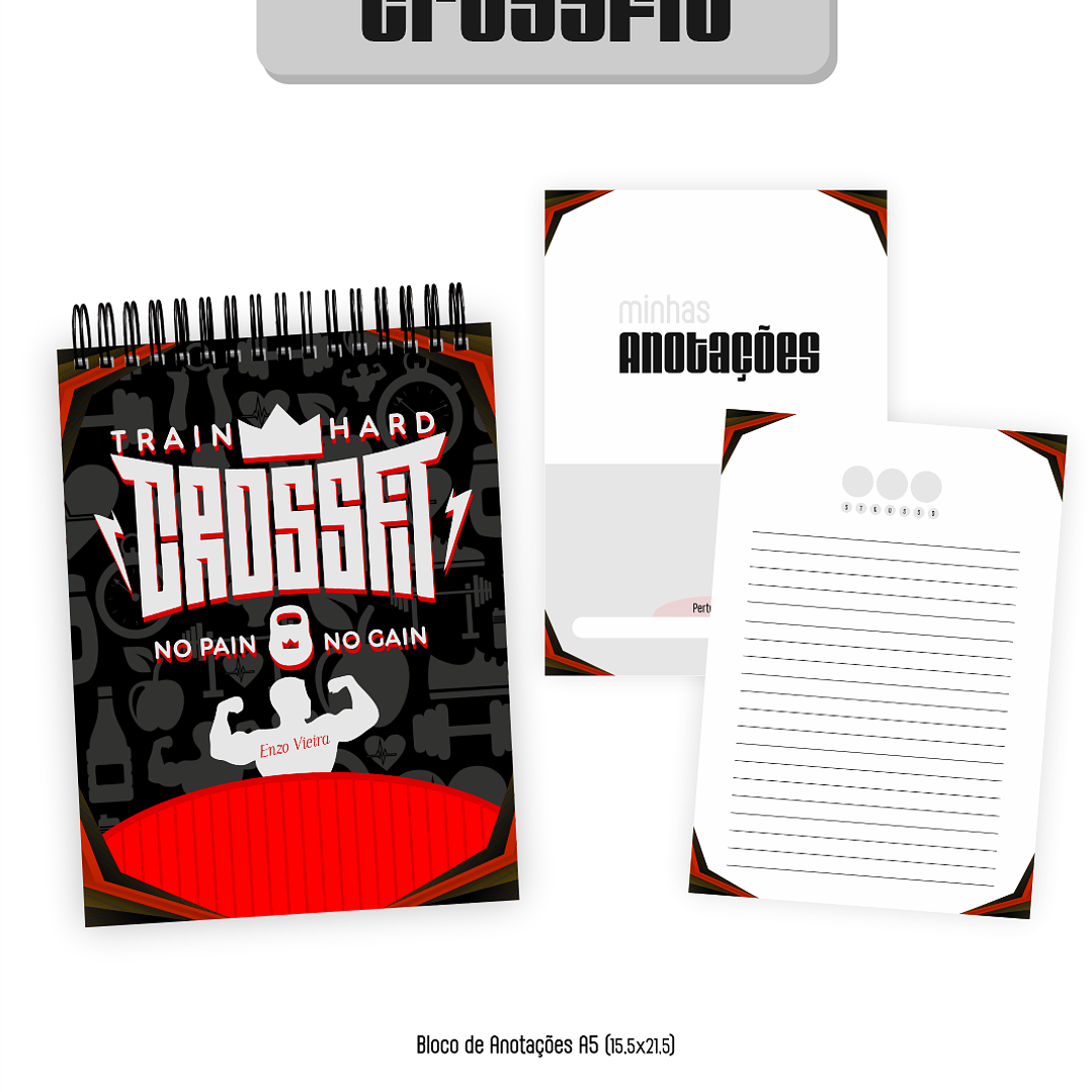 Arquivo Combo Encadernação Crossfit 2026 Masculino  5