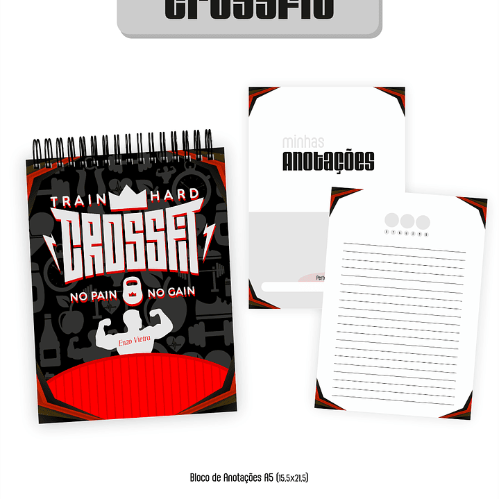 Arquivo Combo Encadernação Crossfit 2026 Masculino  5