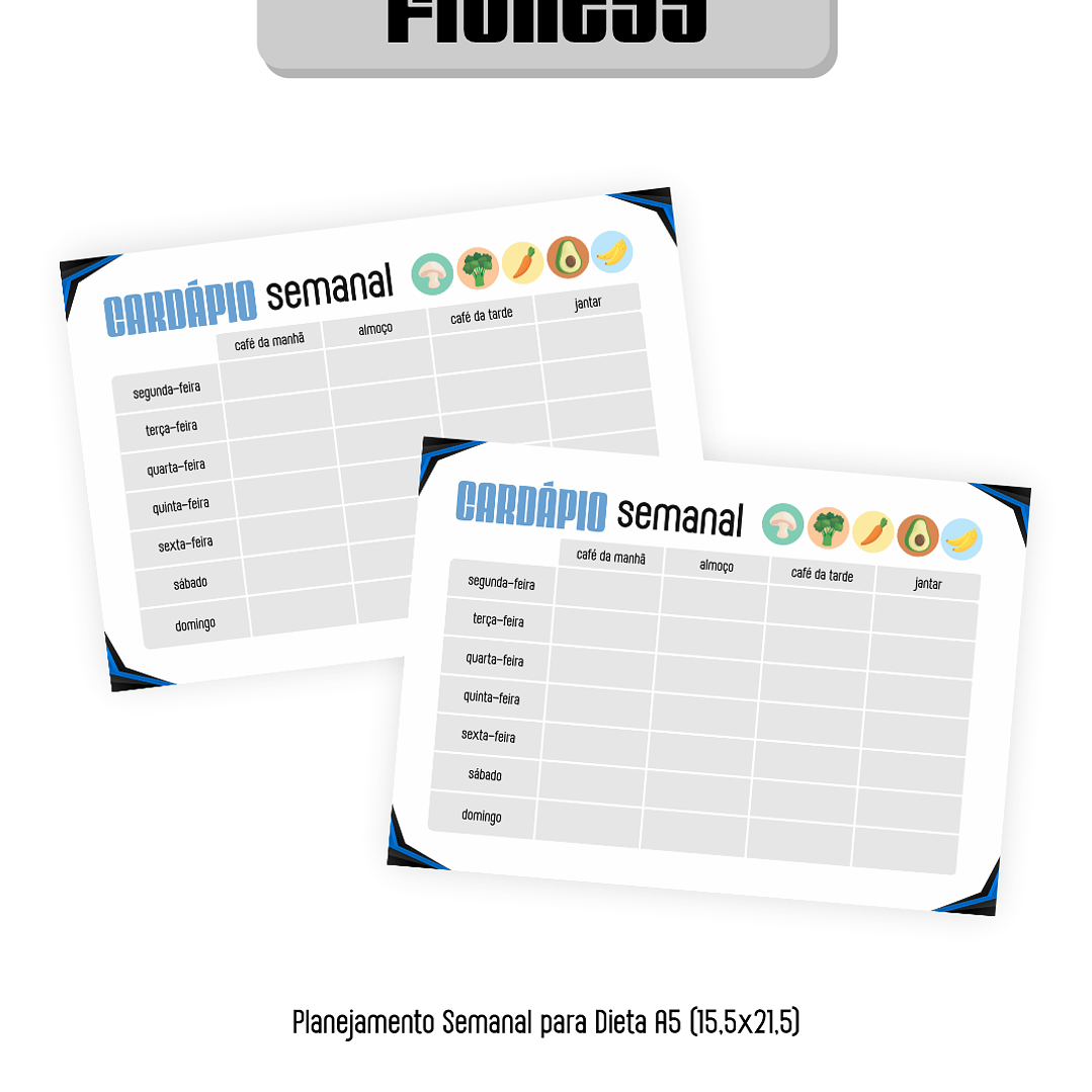 Arquivo Combo Encadernação Fitness 2026 Masculino  3