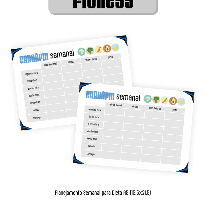 Arquivo Combo Encadernação Fitness 2026 Masculino  3