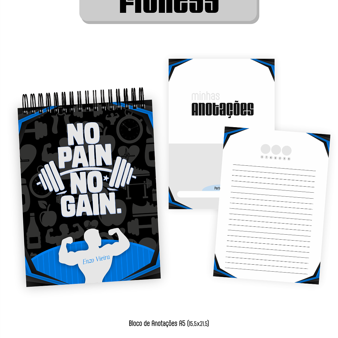 Arquivo Combo Encadernação Fitness 2026 Masculino  5