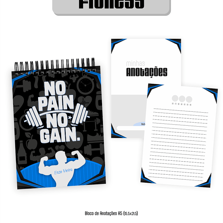 Arquivo Combo Encadernação Fitness 2026 Masculino  5