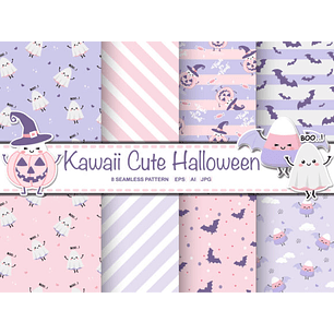 Kit Digital Papéis Halloween 