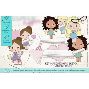 Kit Digital Ateliê Papelaria 