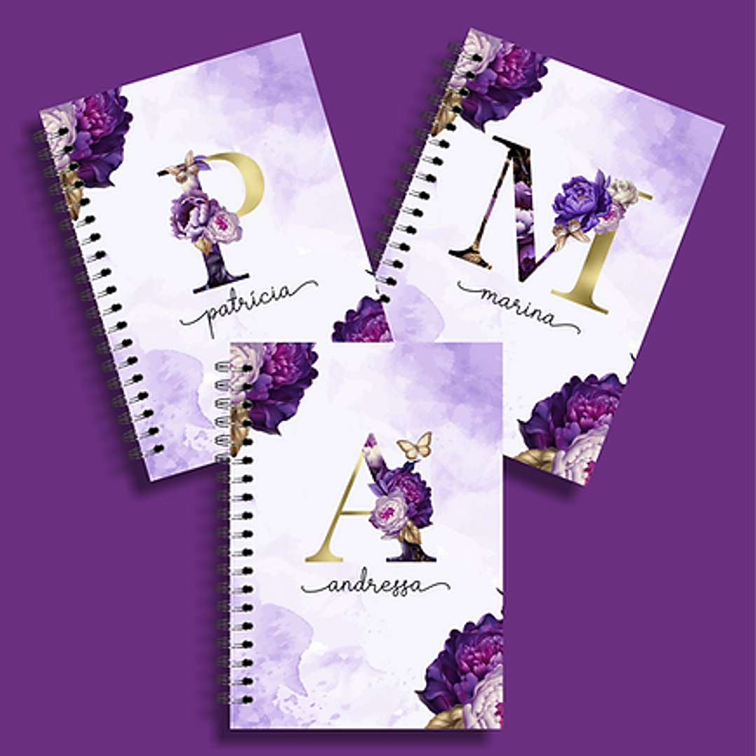 Arquivo Capas A5 Alfabeto Roxo  1