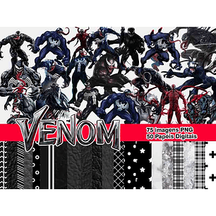 Kit Digital Homem Aranha Venon 