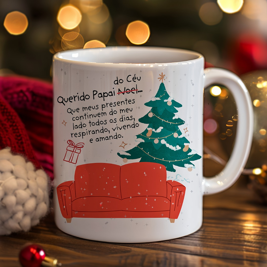 Arquivo Caneca Natal Que Meus Presentes Continuem do Meu Lado  1