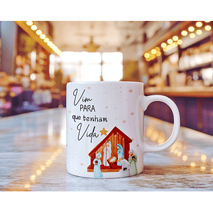 Arquivo Canecas Natal Vim para Que Tenham Vida 