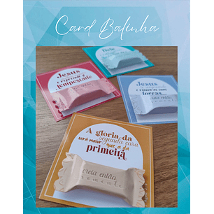 Arquivo Card Balinha Creia Somente 