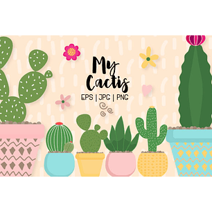 Kit Digital Meus Cactos