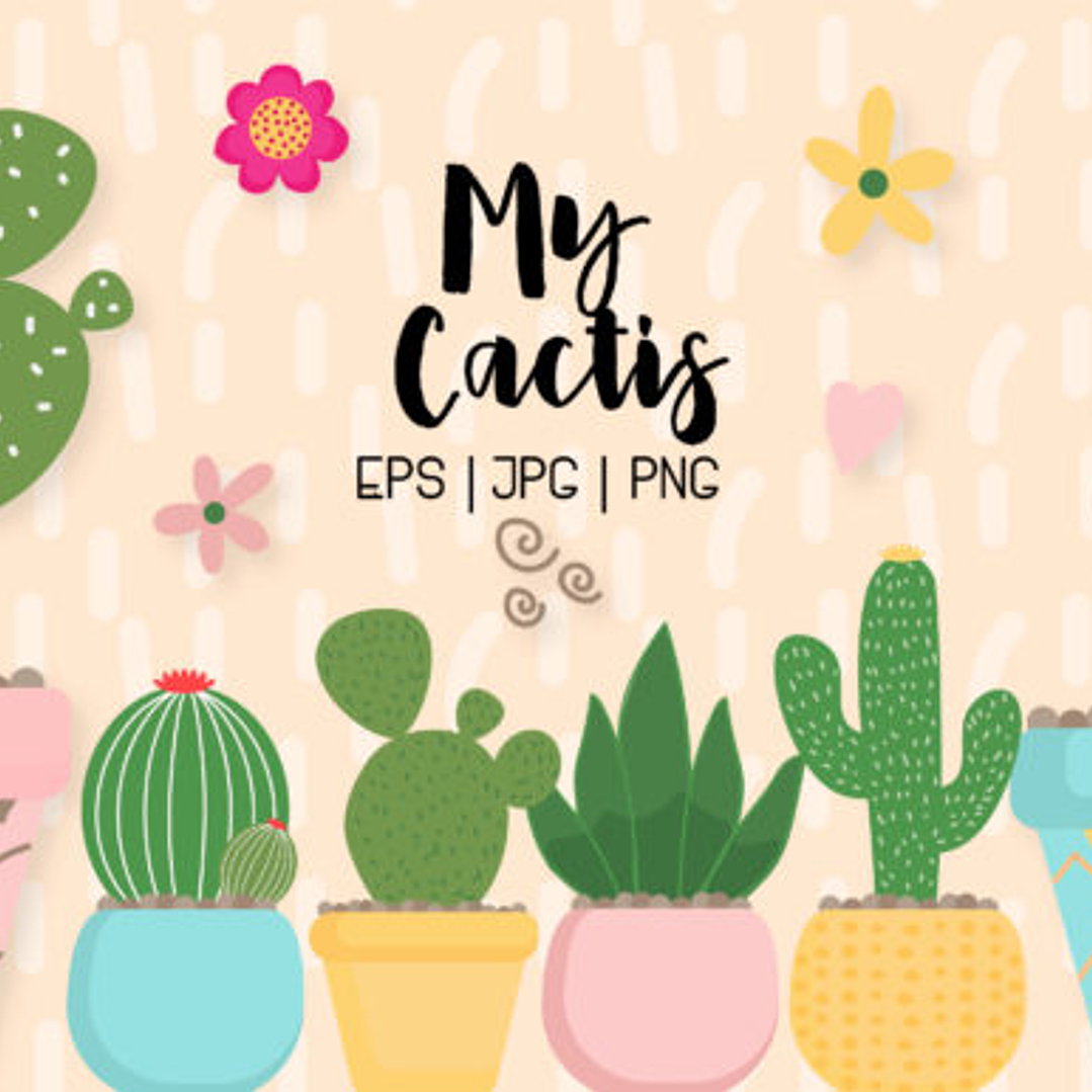 Kit Digital Meus Cactos 1