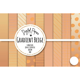 Kit Digital Papéis Bege