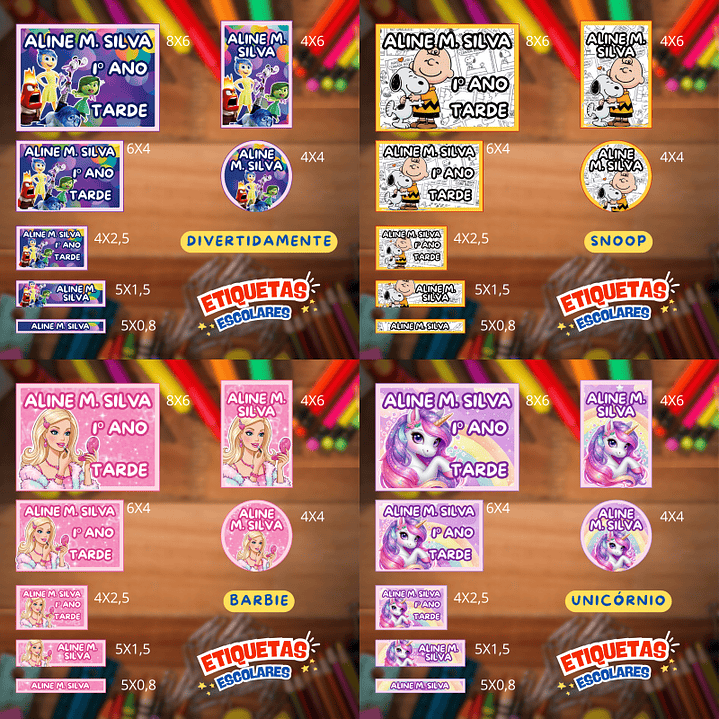 Arquivo Combo Etiqueta Escolar 50 Temas  3