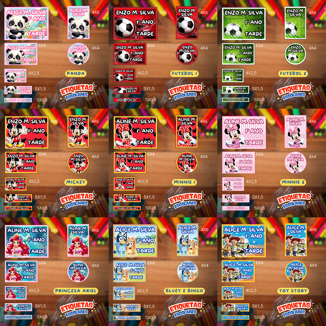 Arquivo Combo Etiqueta Escolar 50 Temas  8