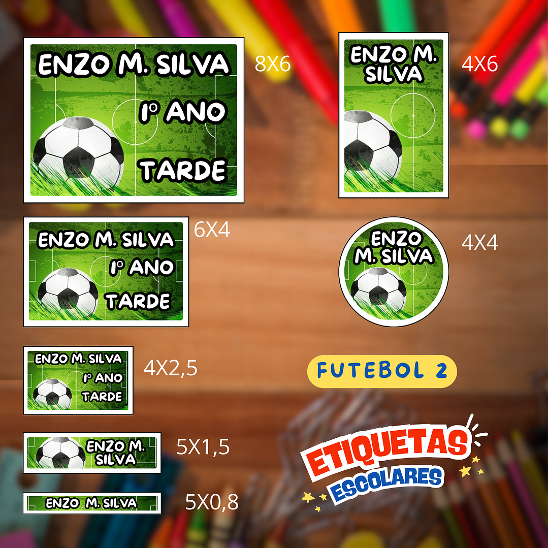 Arquivo Etiqueta Escolar Futebol 1