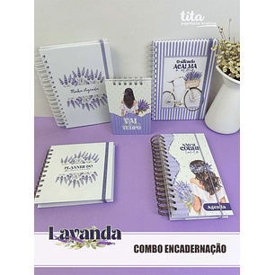 Arquivo Combo Encadernação Lavanda 2026