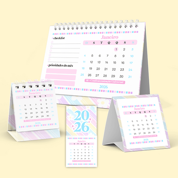 Arquivo Combo Calendários 2026  3