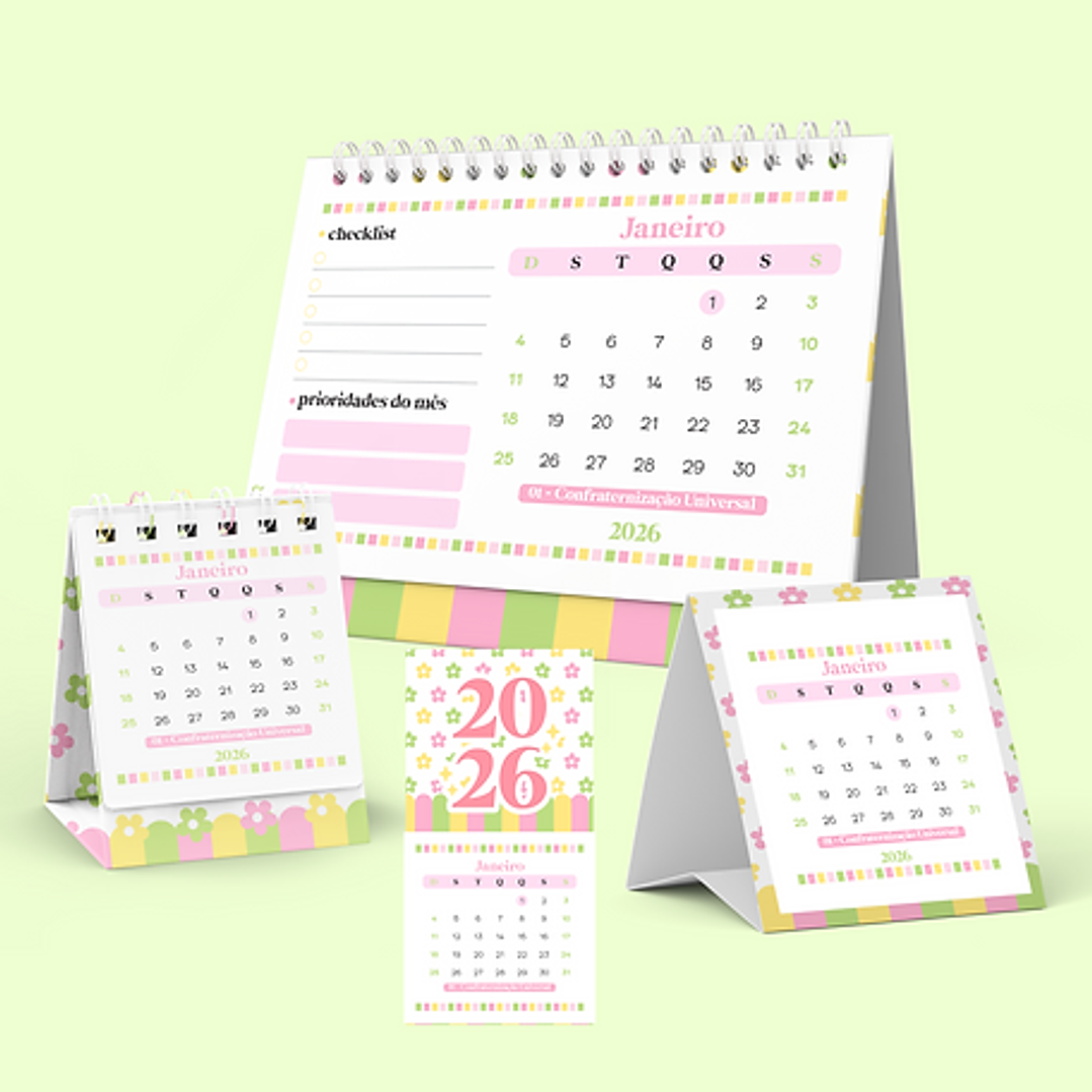 Arquivo Combo Calendários 2026  8
