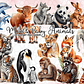 Kit Digital Animais Mãe e Filhote  - Thumbnail 1