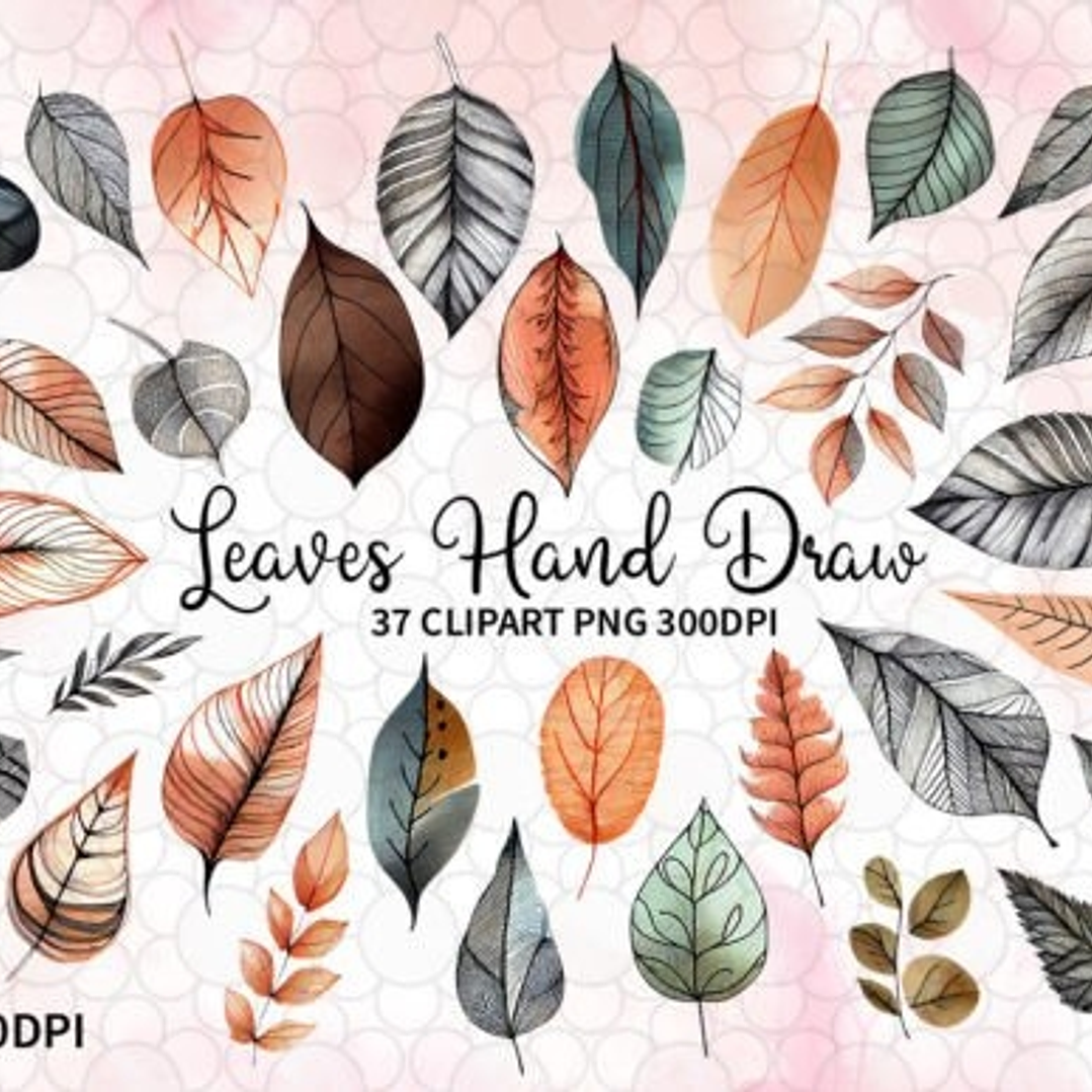 Kit Digital Folhas  1