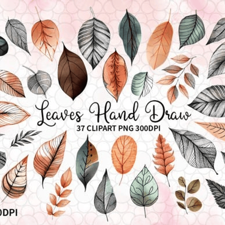 Kit Digital Folhas  1